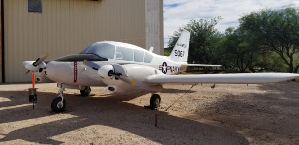 PIPER U-11A AZTEC TRANSPORT MEMORIAL AIRCRAFT