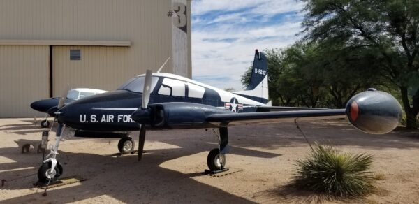 CESSNA U-3A BLUE CANOE MEMORIAL AIRCRAFT