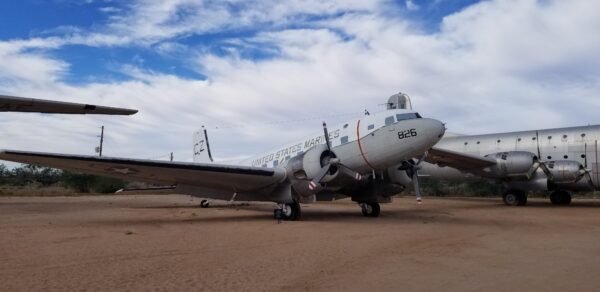 DOUGLAS C-117D (R4D-8) TRANSPORT MEMORIAL AIRCRAFT