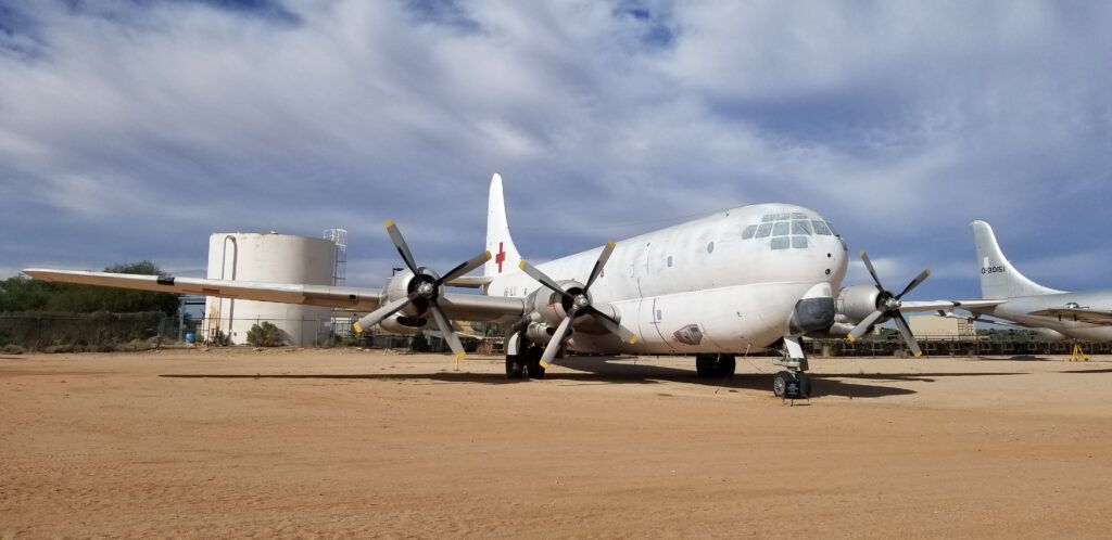 BOEING C-97G STRATOFREIGHTER TRANSPORT MEMORIAL  AIRCRAFT