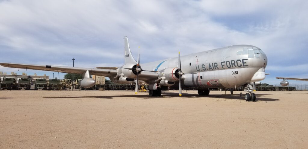 BOEING KC-97G STRATOFREIGHTER AERIAL TANKER MEMORIAL AIRCRAFT