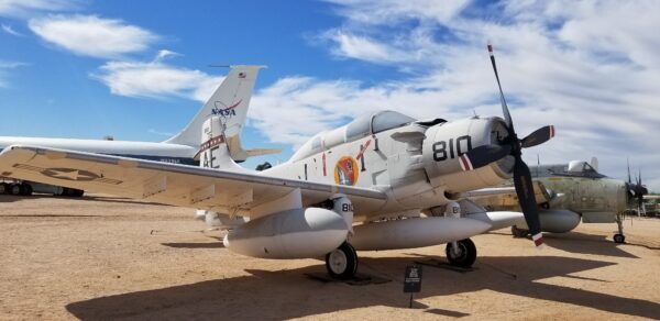 DOUGLAS EA-IF SKYRAIDER MEMORIAL AIRCRAFT