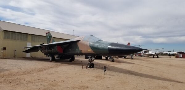 GENERAL DYNAMICS F-111E AARDVARK BOMBER MEMORIAL AIRCRAFT