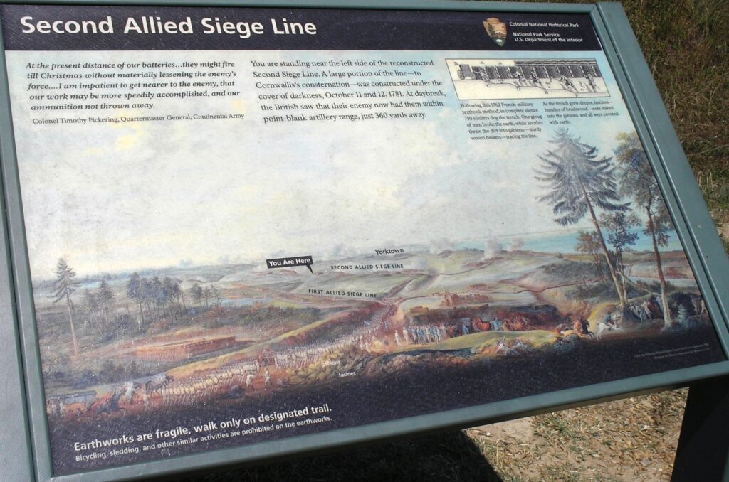 SECOND ALLIED SIEGE LINE WAR MEMORIAL PANEL