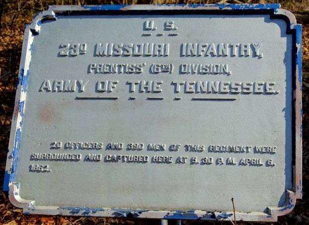 U.S. 23D MISSOURI INFANTRY MEMORIAL PLAQUE II