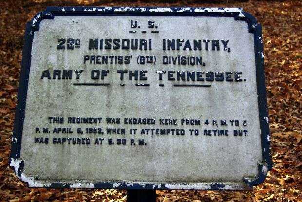 U.S. 23D MISSOURI INFANTRY MEMORIAL PLAQUE I