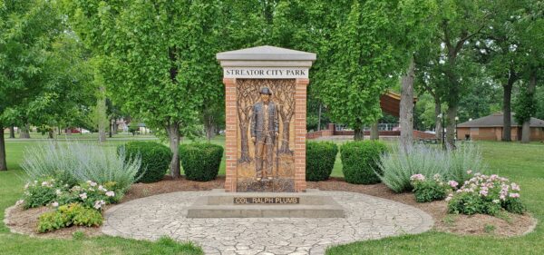 COLONEL RALPH PLUMB 1816-1903 WAR MEMORIAL