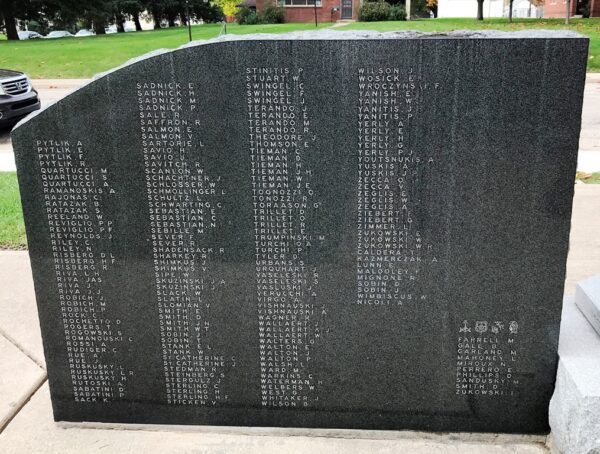 SPRING VALLEY WORLD WAR II MEMORIAL STONE C