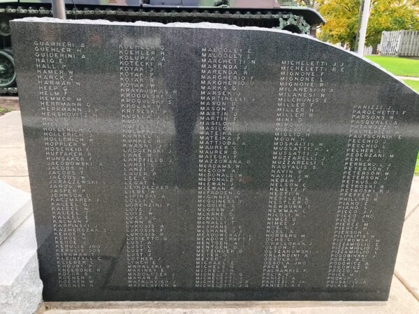 SPRING VALLEY WORLD WAR II MEMORIAL STONE B