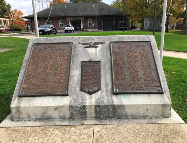 AMERICAN LEGION POST NO. 182 WORLD WAR MEMORIAL