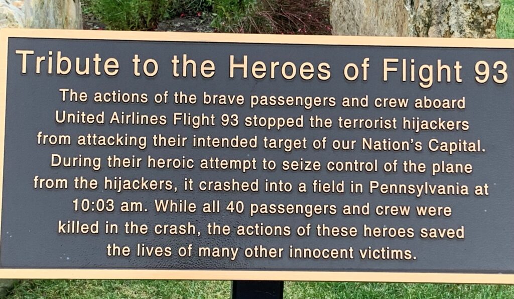 THE SEPTEMBER 11 MEMORIAL WALKWAY OF SOUTHERN ILLINOIS PLAQUE D