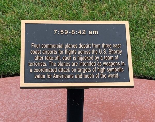 THE SEPTEMBER 11 MEMORIAL WALKWAY OF SOUTHERN ILLINOIS PLAQUE B