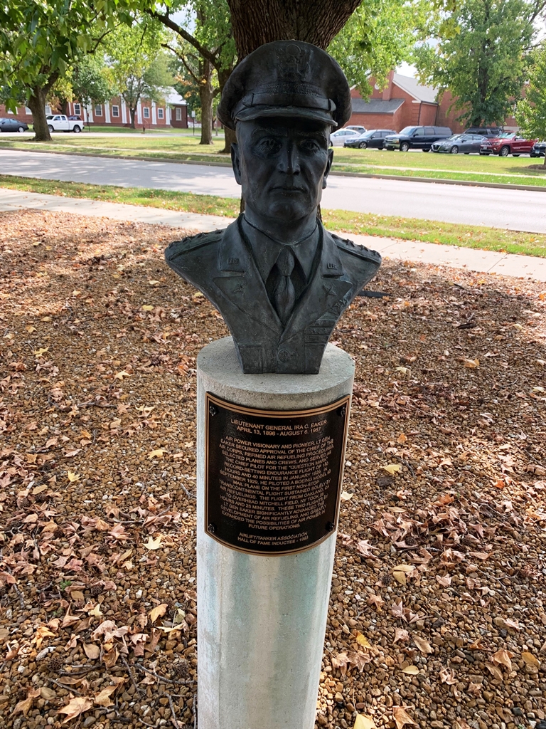 LIEUTENANT GENERAL IRA C. EAKER MEMORIAL BUST