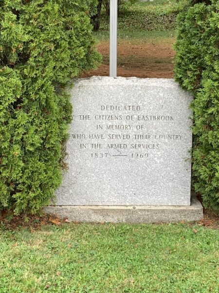 EASTBROOK WAR VETERANS MEMORIAL