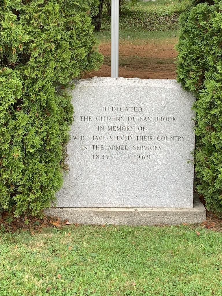 EASTBROOK WAR VETERANS MEMORIAL