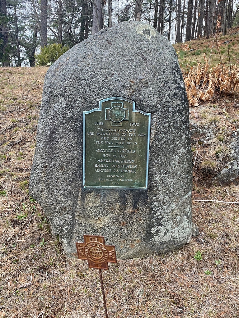 BOXFORD WAR WITH SPAIN MEMORIAL