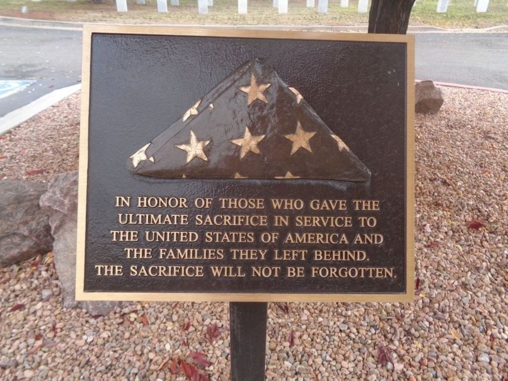SANTA FE NATIONAL CEMETERY ULTIMATE SACRIFICE WAR MEMORIAL
