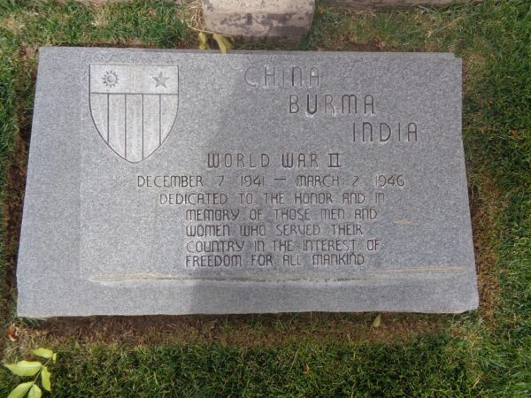 SANTA FE NATIONAL CEMETERY CHINA BURMA INDIA WAR MEMORIAL