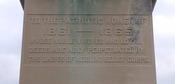 CITIZENS OF WESTON CIVIL WAR MEMORIAL SIDE D