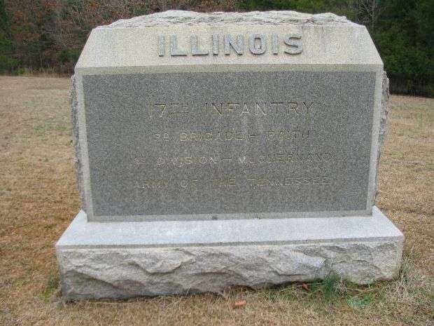 17TH ILLINOIS INFANTRY MEMORIAL