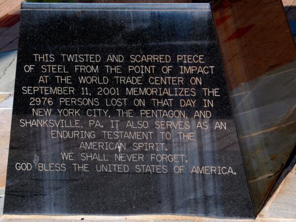 9-11 MEMORIAL KVFD NARRATIVE STONE