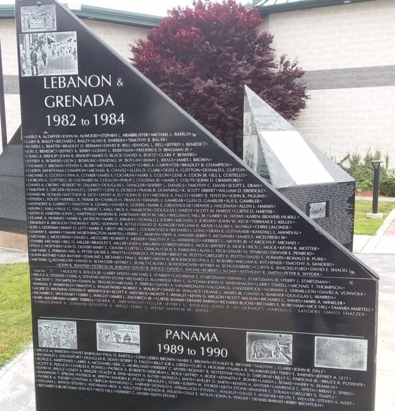 PEACE KEEPING & COLD WAR SERVICE MEMORIAL STONE D