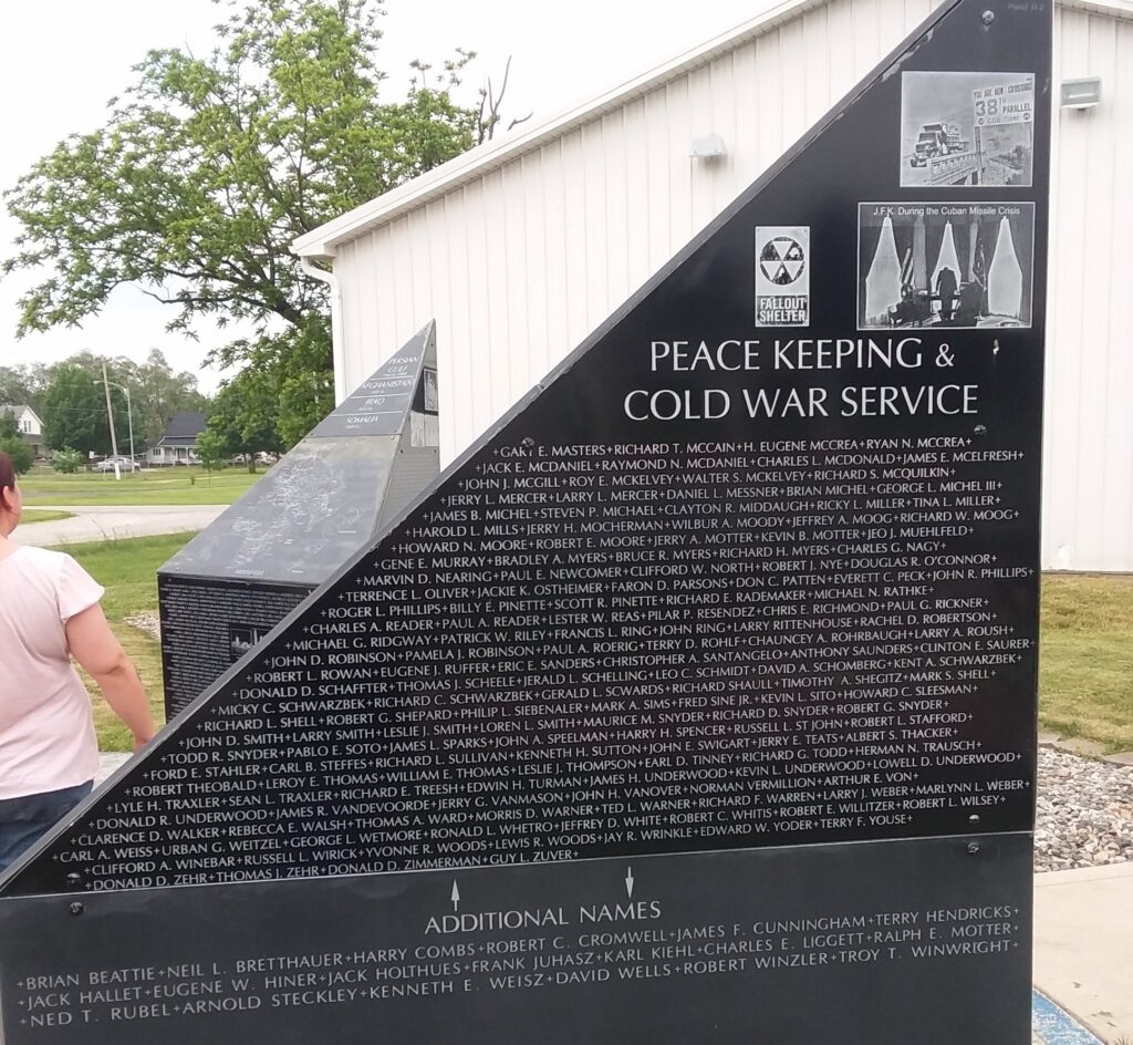 PEACE KEEPING & COLD WAR SERVICE MEMORIAL STONE C