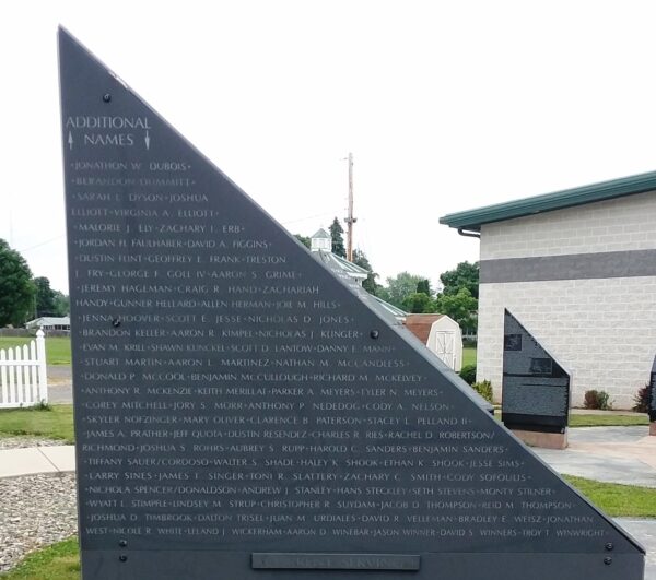 PERSIAN GULF-AFGHANISTAN-IRAQ-SOMALIA WAR MEMORIAL STONE C