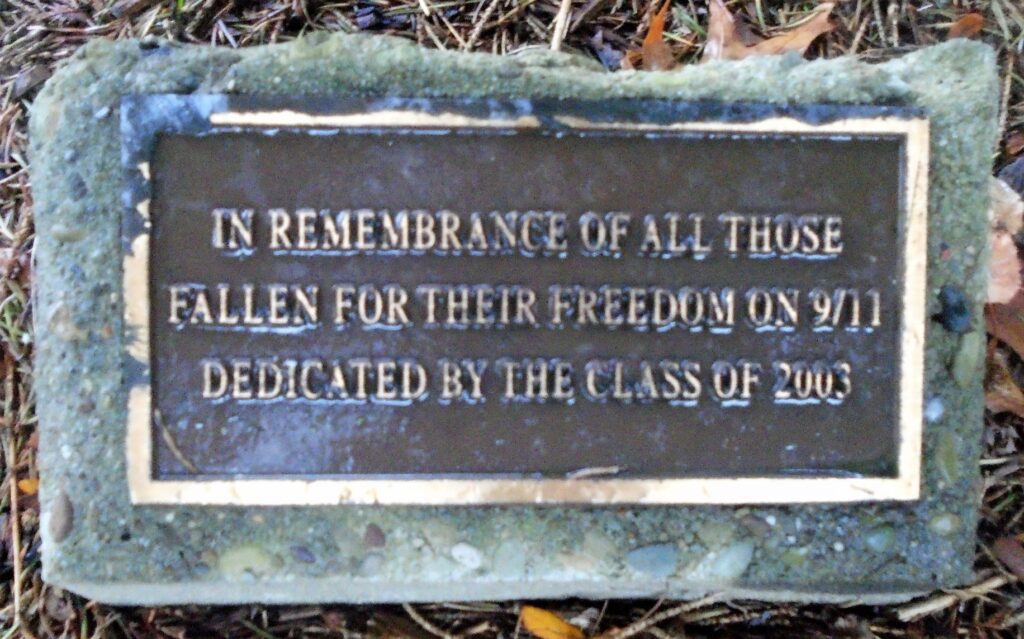CLASS OF 2003 9/11 WAR MEMORIAL