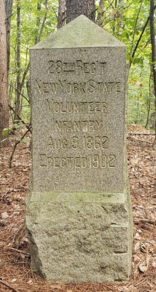 28TH REG’T NEW YORK STATE VOLUNTEER INFANTRY WAR MEMORIAL