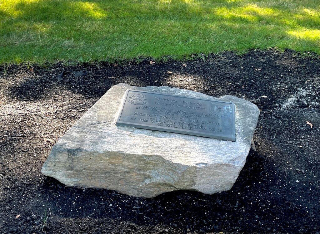 MASSACHUSETTS NATIONAL CEMETERY MILITARY ORDER OF THE COOTIE VETERANS MEMORIAL
