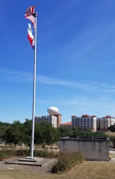 SAN MARCOS CEMETERY VETERANS MEMORIAL FLAGPOLE
