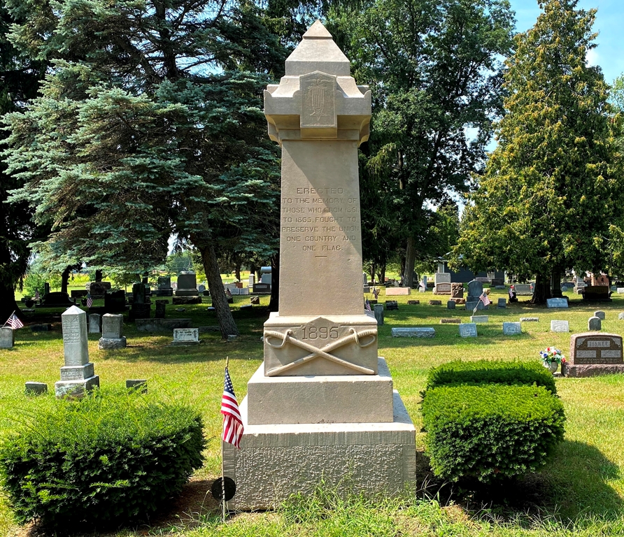 RIDGELAWN CEMETERY CIVIL WAR MEMORIAL