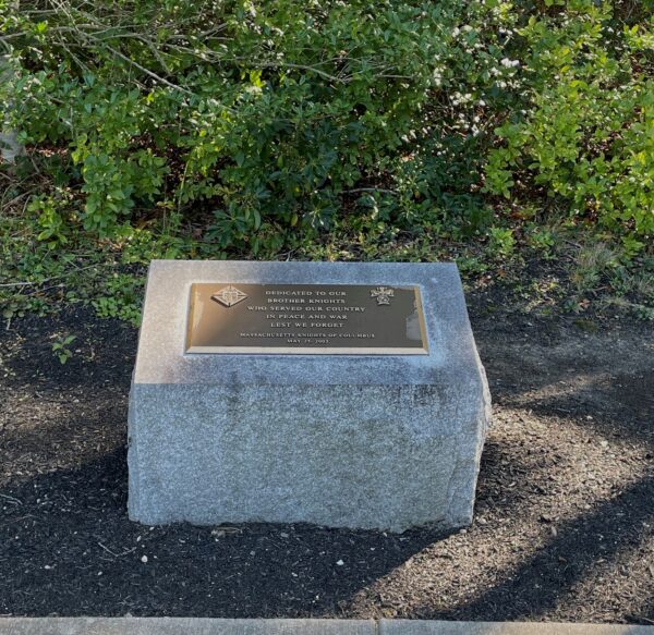 MASSACHUSETTS NATIONAL CEMETERY KNIGHTS OF COLUMBUS WAR MEMORIAL