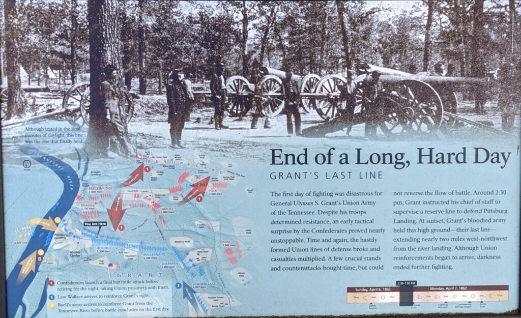 END OF A LONG, HARD DAY WAR MEMORIAL PANEL II