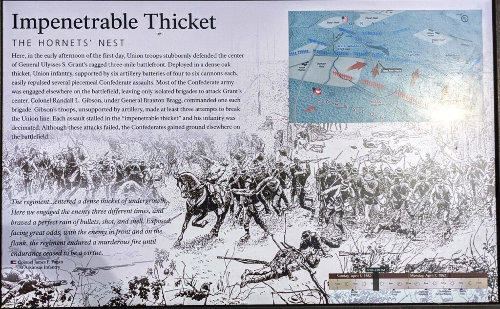 IMPENETRABLE THICKET WAR MEMORIAL PANEL