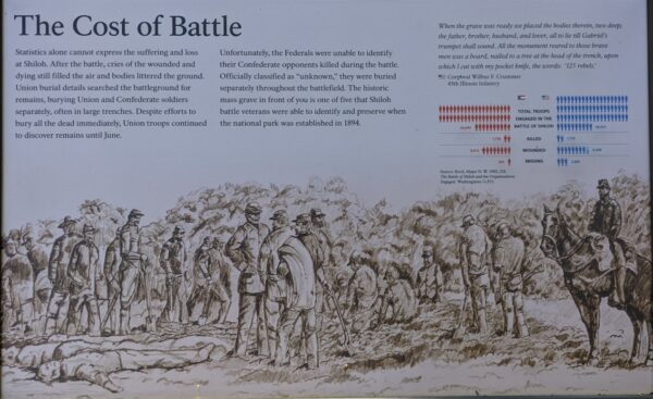 THE COST OF BATTLE WAR MEMORIAL PANEL II