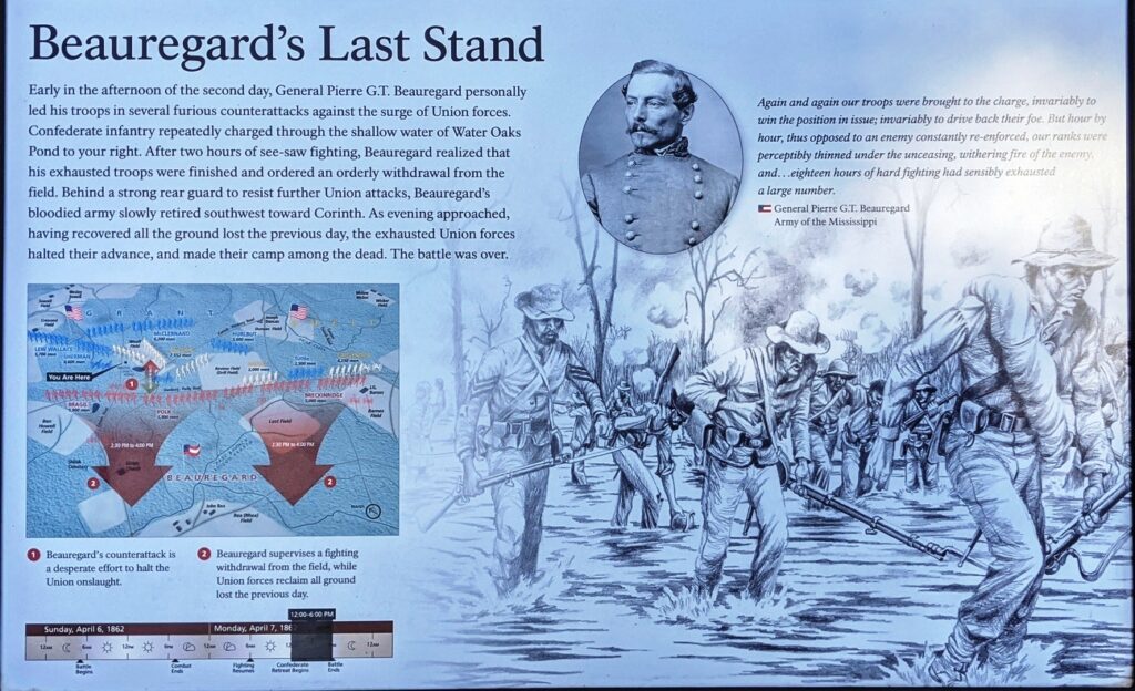 BEAUREGARD’S LAST STAND WAR MEMORIAL PANEL