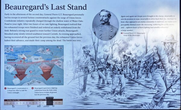 BEAUREGARD’S LAST STAND WAR MEMORIAL PANEL