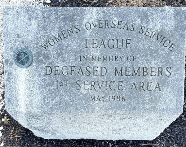 MASSACHUSETTS NATIONAL CEMETERY WOMEN’S OVERSEAS SERVICE LEAGUE MEMORIAL