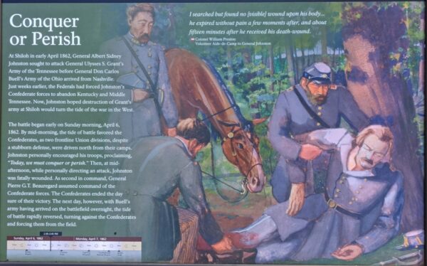 CONQUER OR PERISH WAR MEMORIAL PANEL