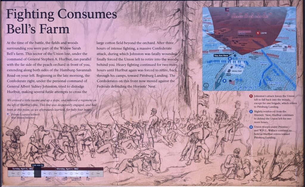 FIGHTING CONSUMES BELL’S FARM WAR MEMORIAL PANEL