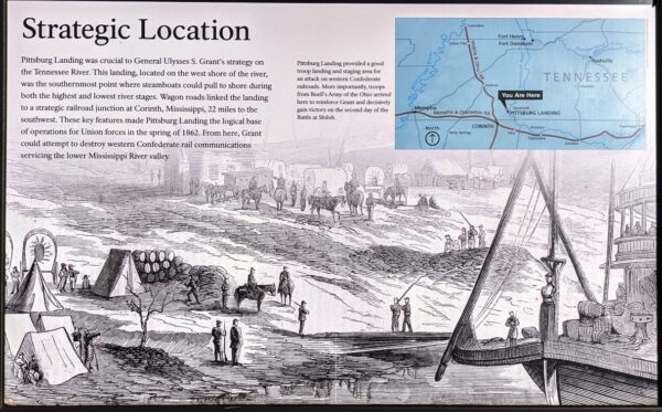 STRATEGIC LOCATION WAR MEMORIAL PANEL