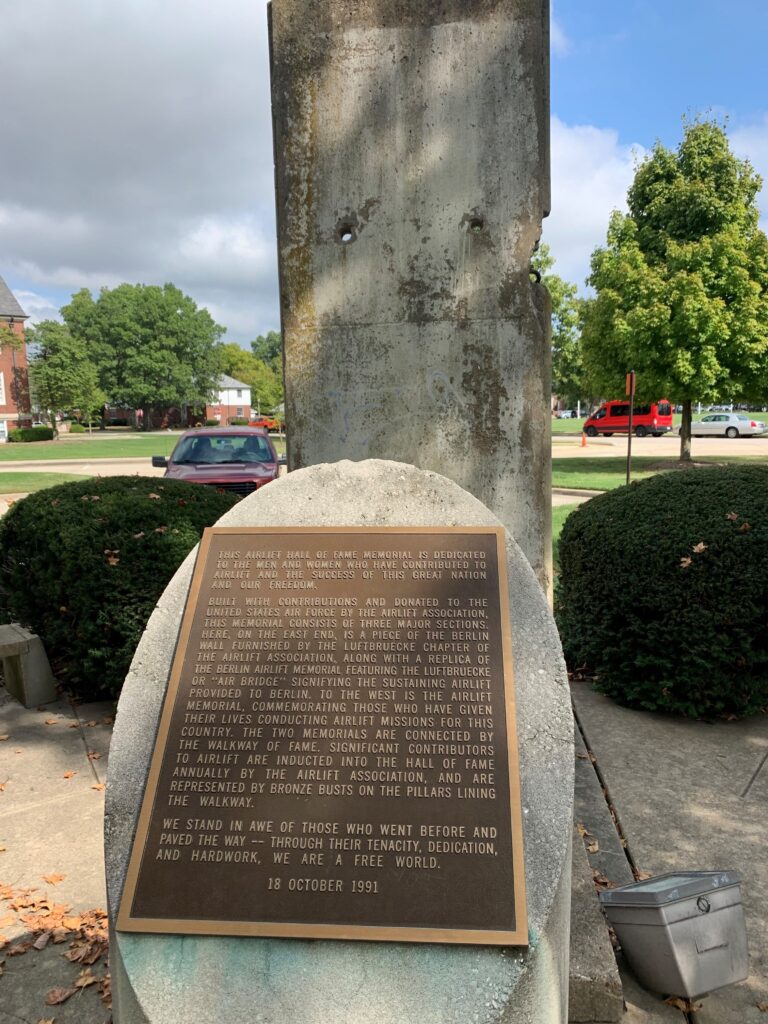AIRLIFT HALL OF FAME MEMORIAL
