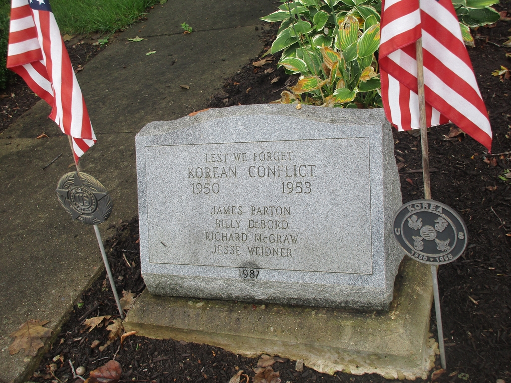 LEST WE FORGET KOREAN CONFLICT MEMORIAL