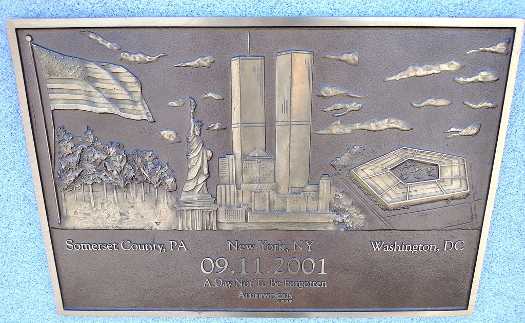 ALDERWOODS GROUP 09.11.2001 MEMORIAL PLAQUE