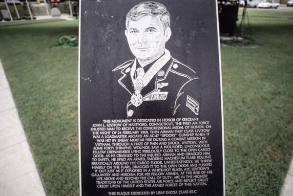 SERGEANT JOHN L. LEVITOW MEDAL OF HONOR WAR MEMORIAL