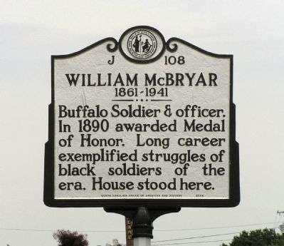 WILLIAM MCBRYAR MEMORIAL MARKER