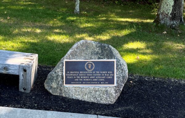 MASSACHUSETTS NATIONAL CEMETERY WOMEN’S ARMY CORPS MEMORIAL