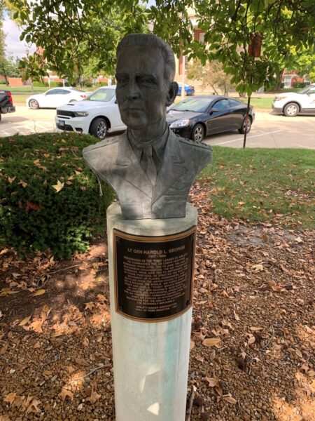 LT GEN HAROLD L. GEORGE MEMORIAL BUST